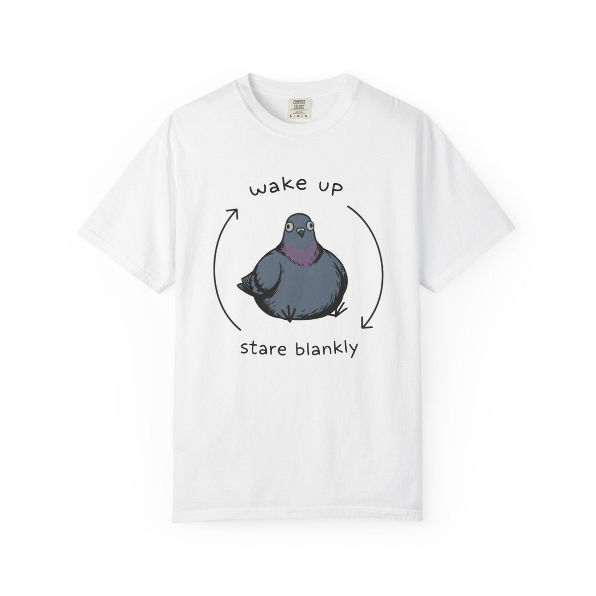 Bird Drawing Shirt Funny Creature Gift Women Animated Tee product image 1
