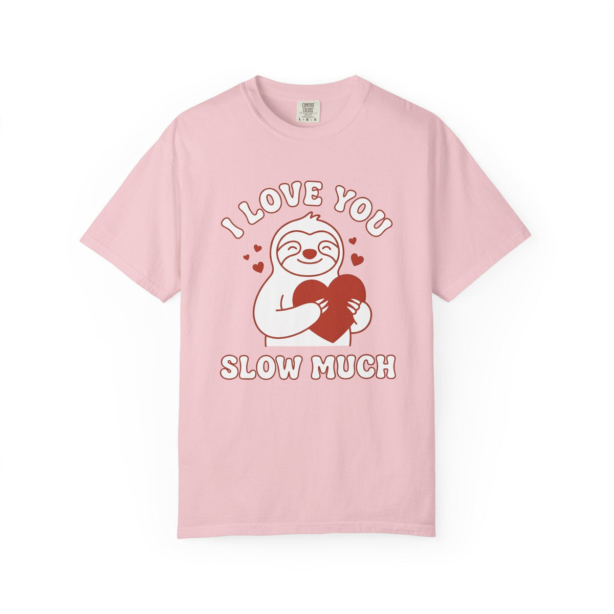 Sloth Heart Shirt St. Valentine's Day Animal Unisex Gift product image 3