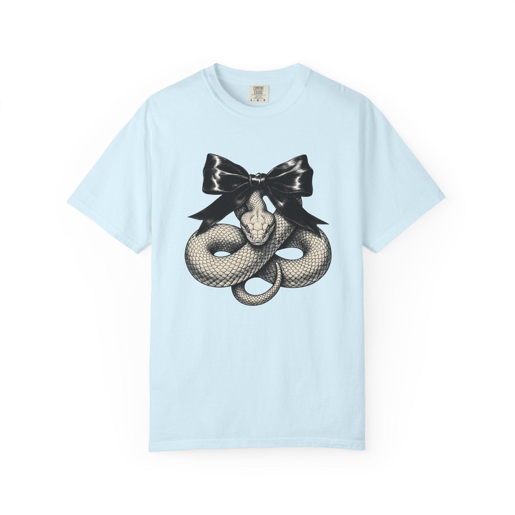 Serpent Bow Shirt Boho Chic Occult Unisex Gift Dark Tee product image 2