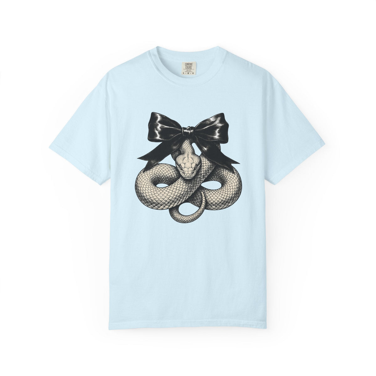 Serpent Bow Shirt Boho Chic Occult Unisex Gift Dark Tee product image 2