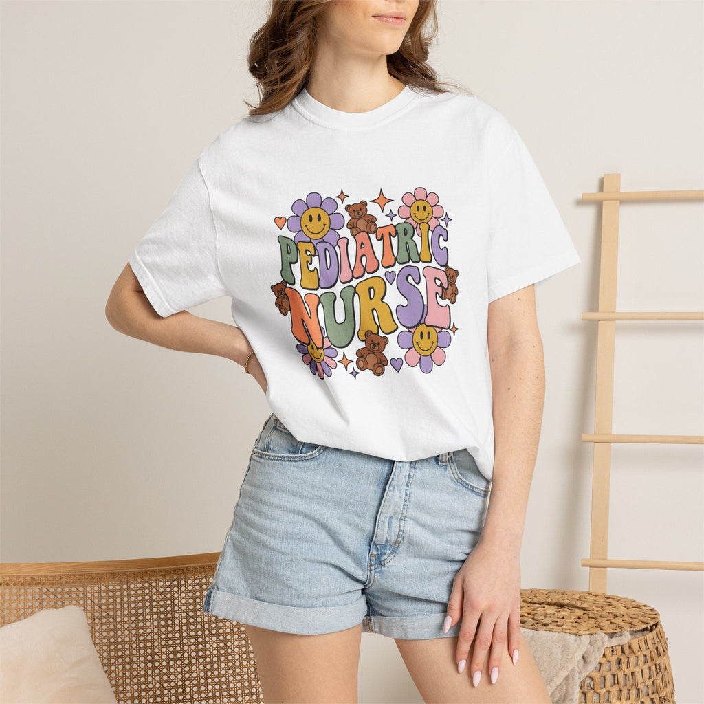 Teddy Bears Blossoms Shirt Nurses Blooms Unisex Gift product image 6