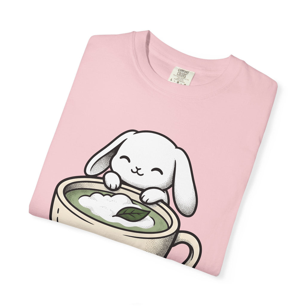 Rabbit Coffee Mug Shirt Coffee Pet Unisex Gift Cute Tee Bunny T-Shirt Coffee Fan