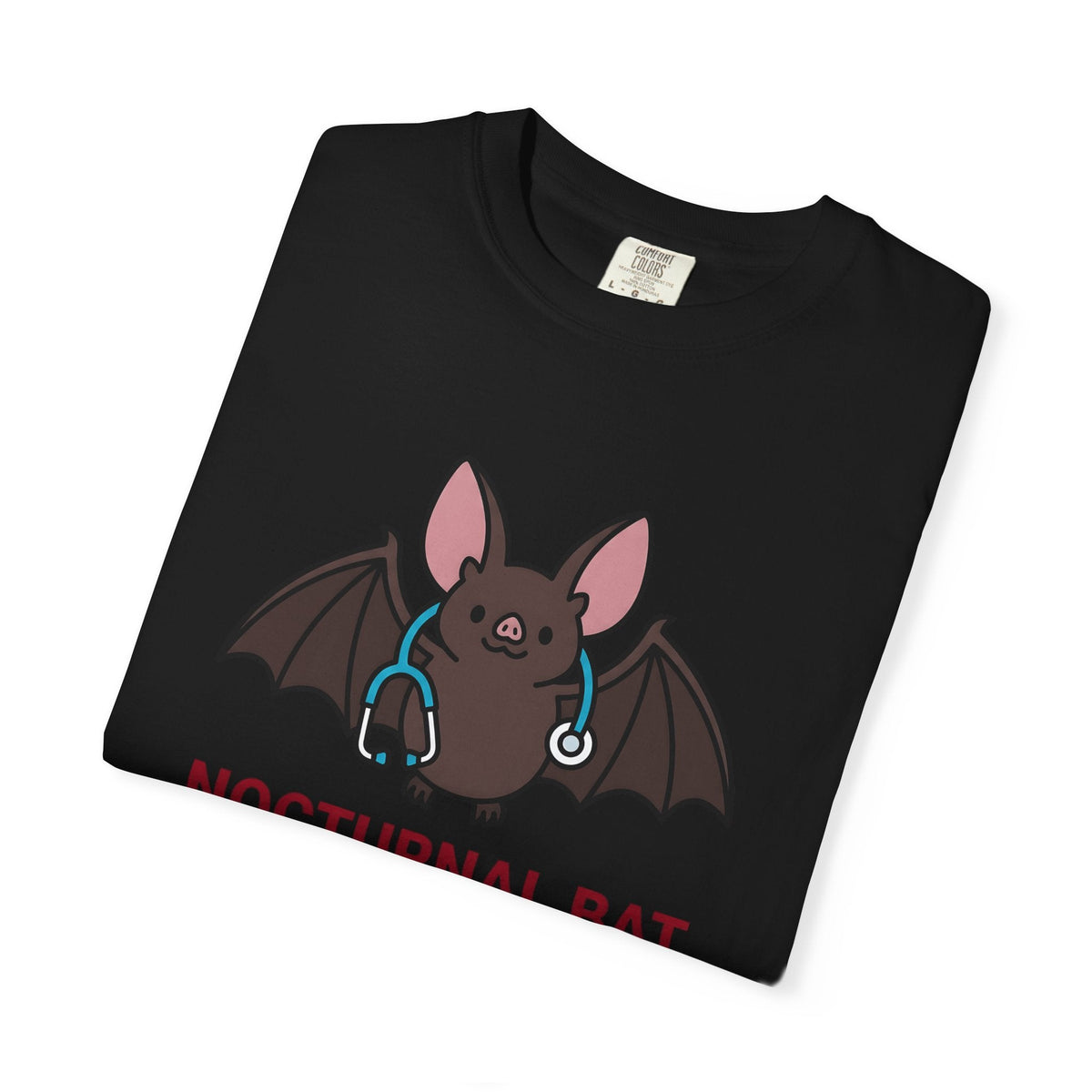 Bat Health Monitor Shirt Nurses Overnight Shift Unisex Gift product image 15