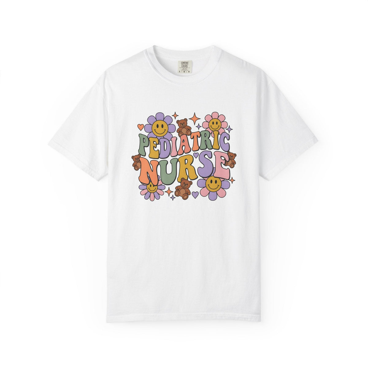 Teddy Bears Blossoms Shirt Nurses Blooms Unisex Gift product image 1