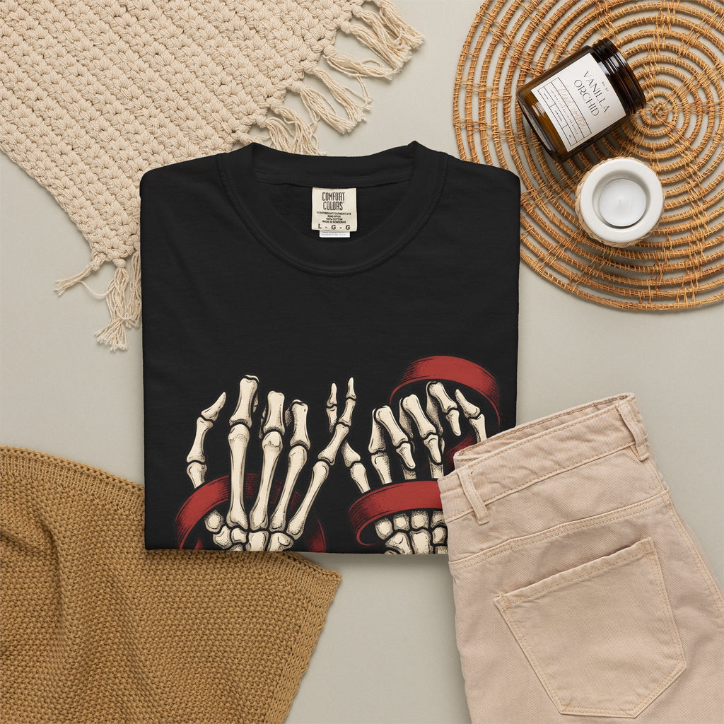 Skeleton Hands Shirt St. Valentine's Day Gothic Unisex Gift product image 16