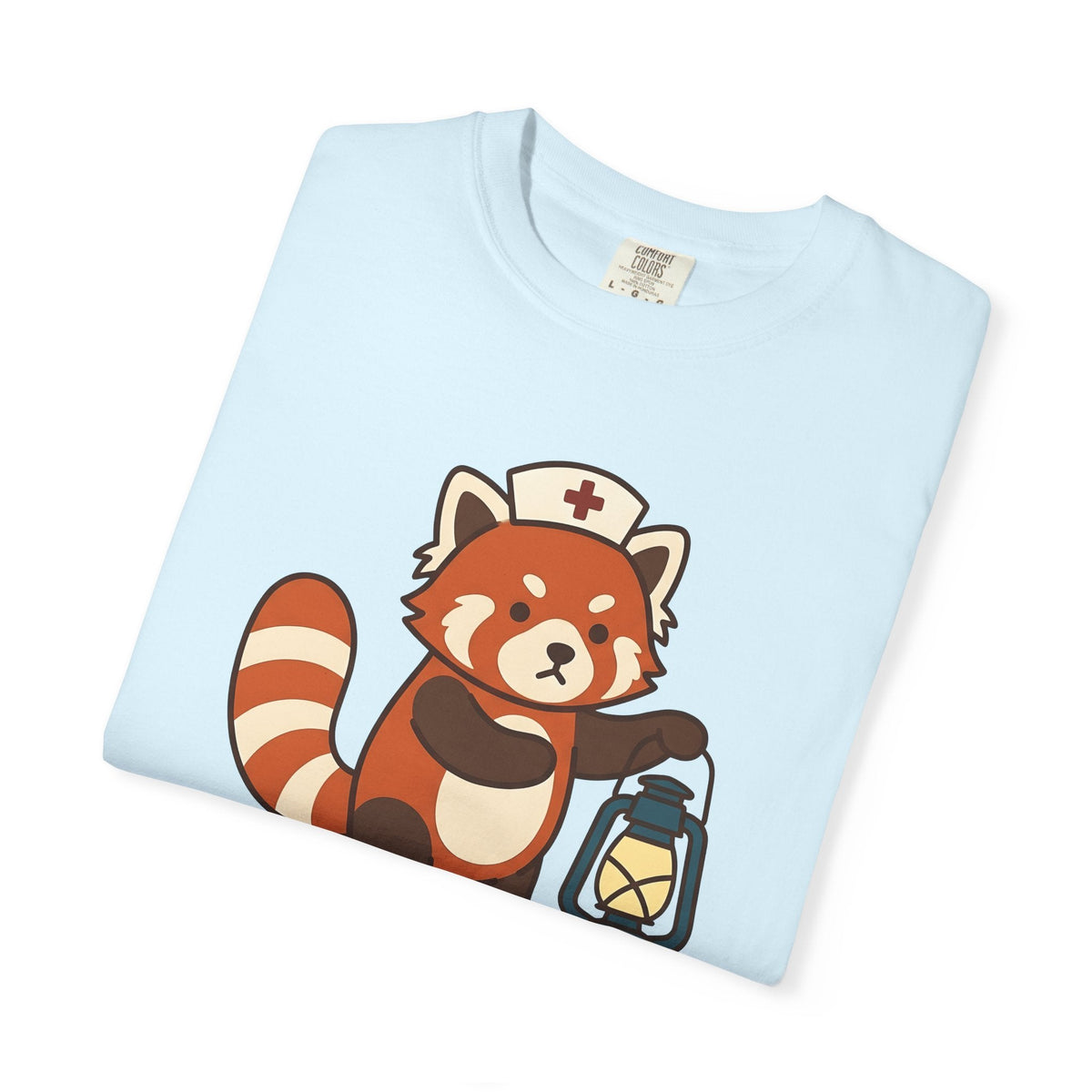 Red Panda Nurse Shirt Nurses Wildlife Unisex Gift Chibi Tee product image 8