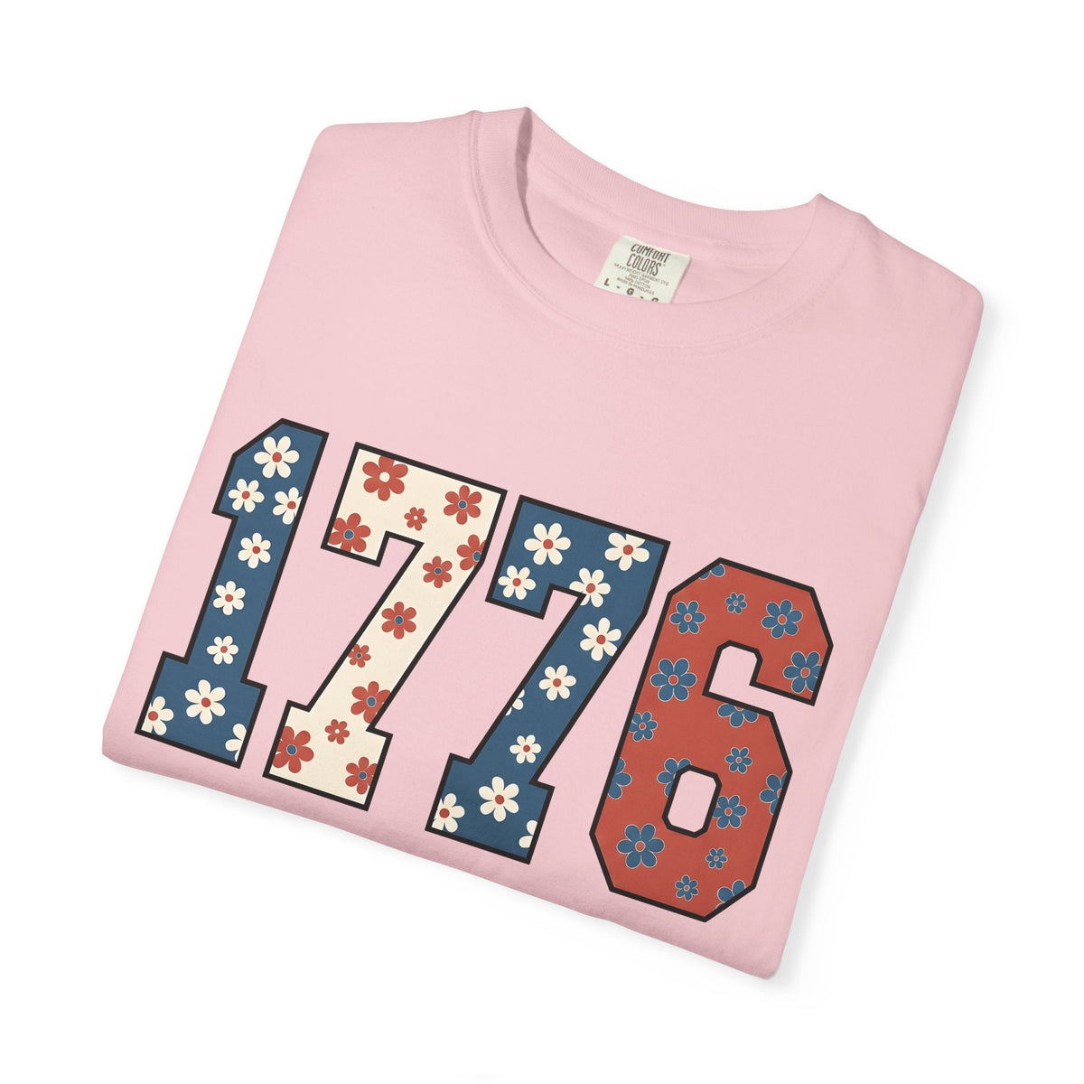 Flag Numbers Shirt America Beachwear Gift Women Botanical product image 11