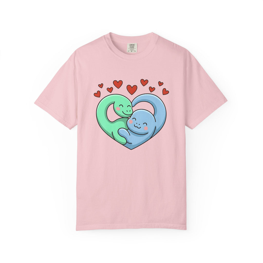 Dino Couple Shirt St. Valentine's Day Affection Unisex Gift product image 3