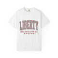 Flower Varsity Letters Shirt America Flag Unisex Gift Retro product image 1