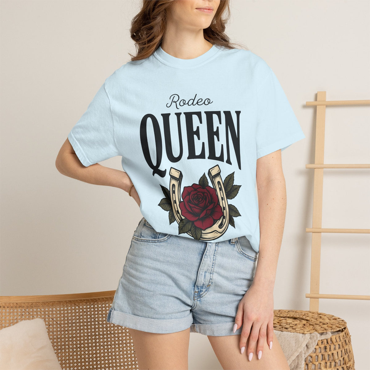 Horseshoe Rose Shirt Cowgirl Rodeo Gift Women Vintage Tee product image 9