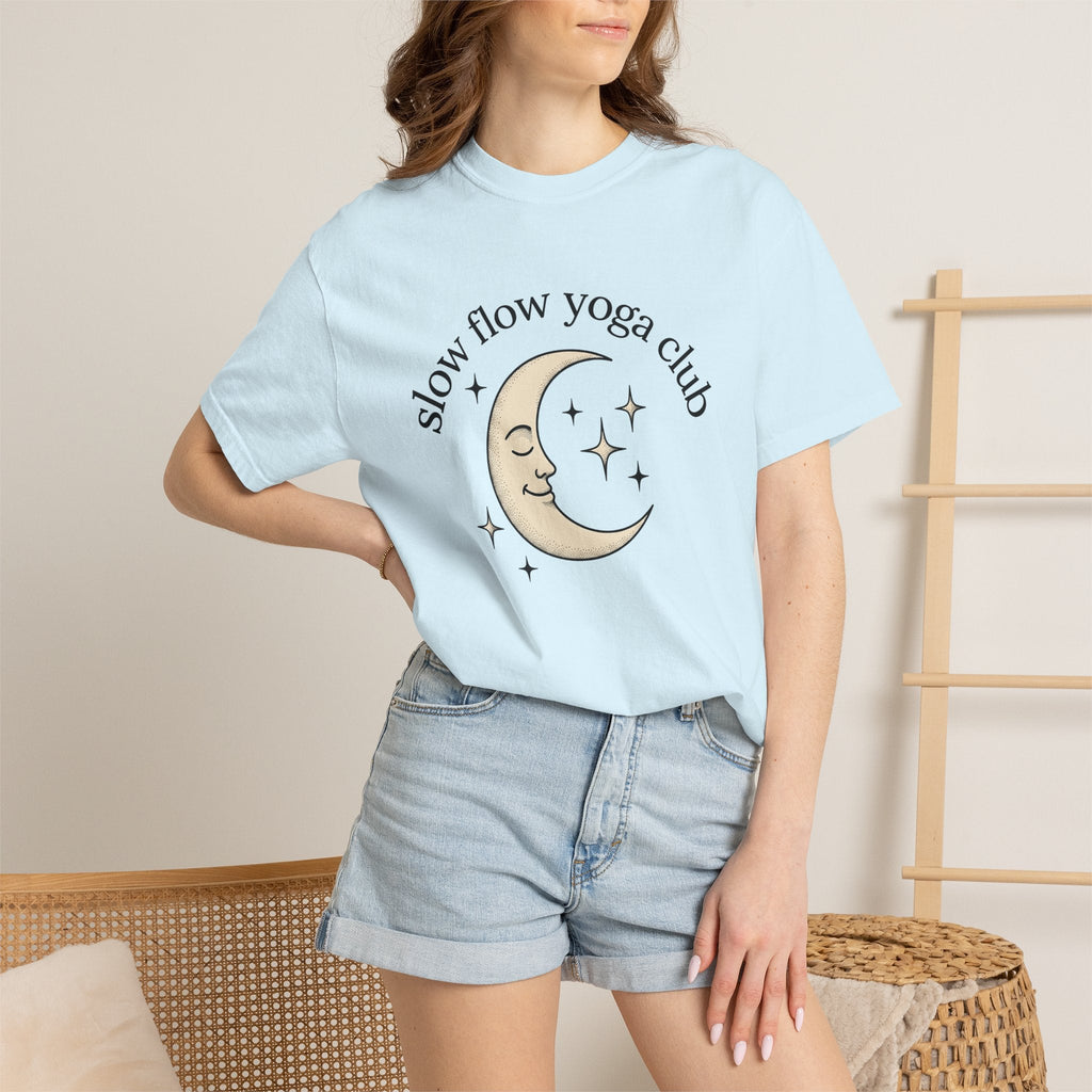 Crescent Moon Shirt Yoga Mindfulness Unisex Gift Hippie Tee product image 9