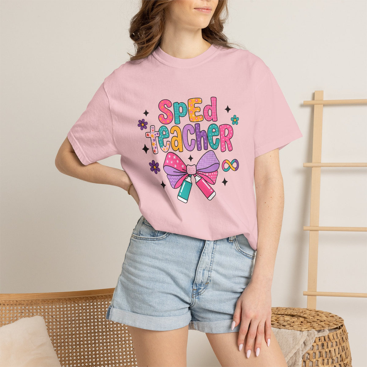 Ribbon Tag Shirt Teacher Classroom Unisex Gift Fun product image 12
