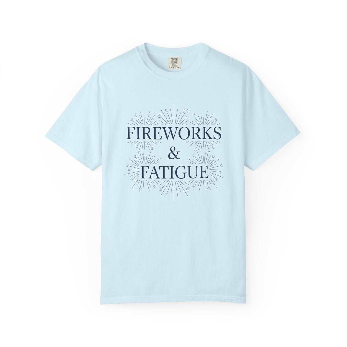 Firework Blast Shirt Holiday Festival Unisex Gift Basic Tee product image 2