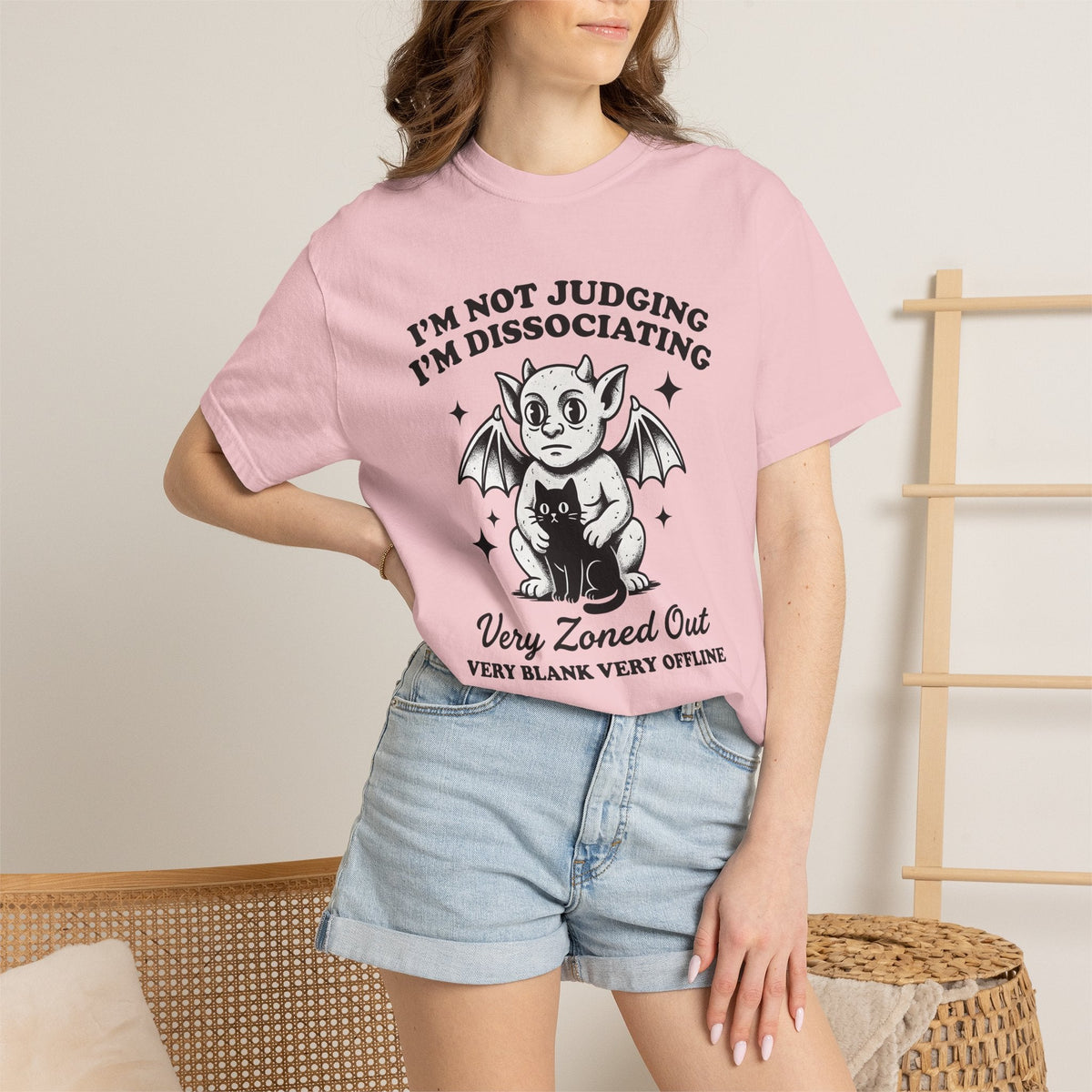 Gothic Cat Shirt Legend Unisex Gift Eerie Tee Kitty T-Shirt product image 12