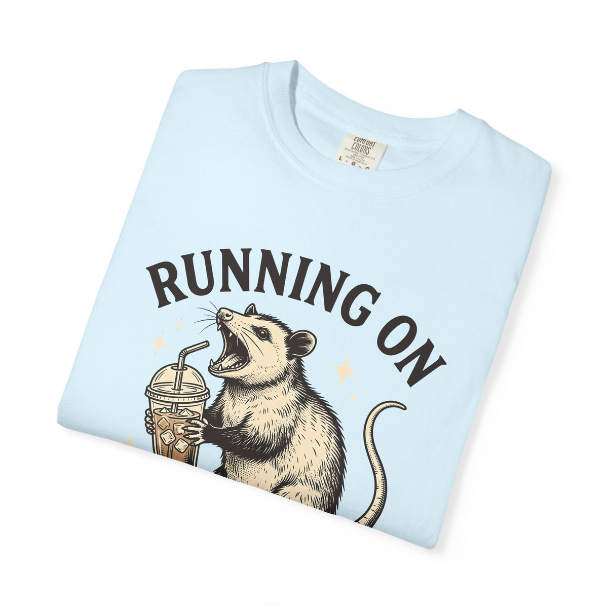 Possum Cafe Shirt Coffee Creatures Unisex Gift Antique Tee product image 8