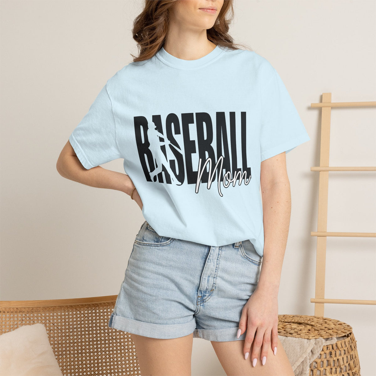 Baseball Player Shirt Mom Family Gift for Women Bold Tee product image 9