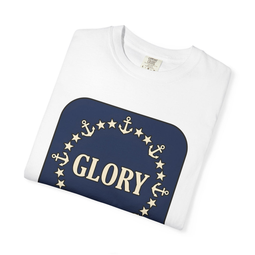 Anchor Star Circle Shirt 4th Of July Military Unisex Gift product image 5