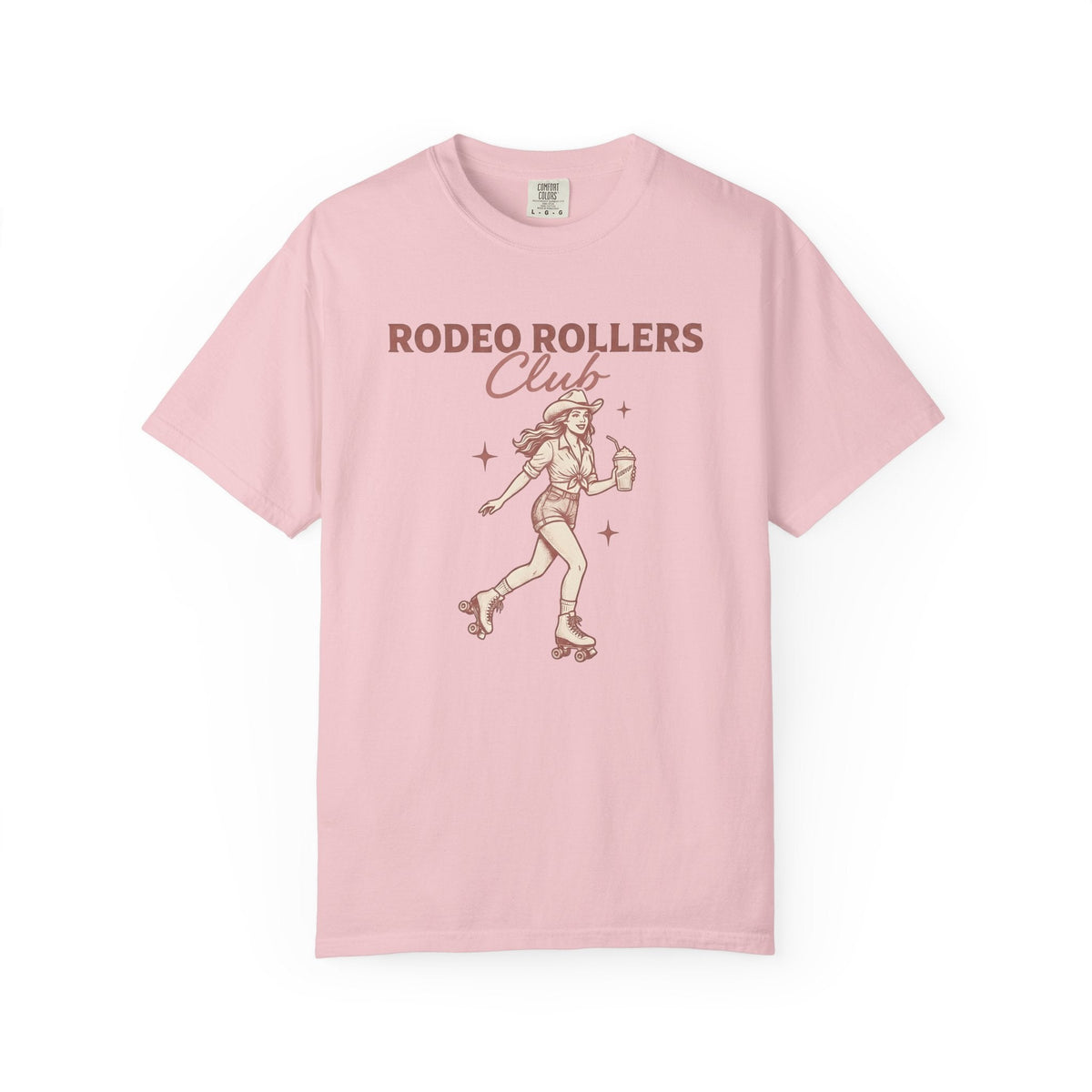 Cowgirl Roller Skates Shirt Retro Gift for Women Vintage Tee product image 3