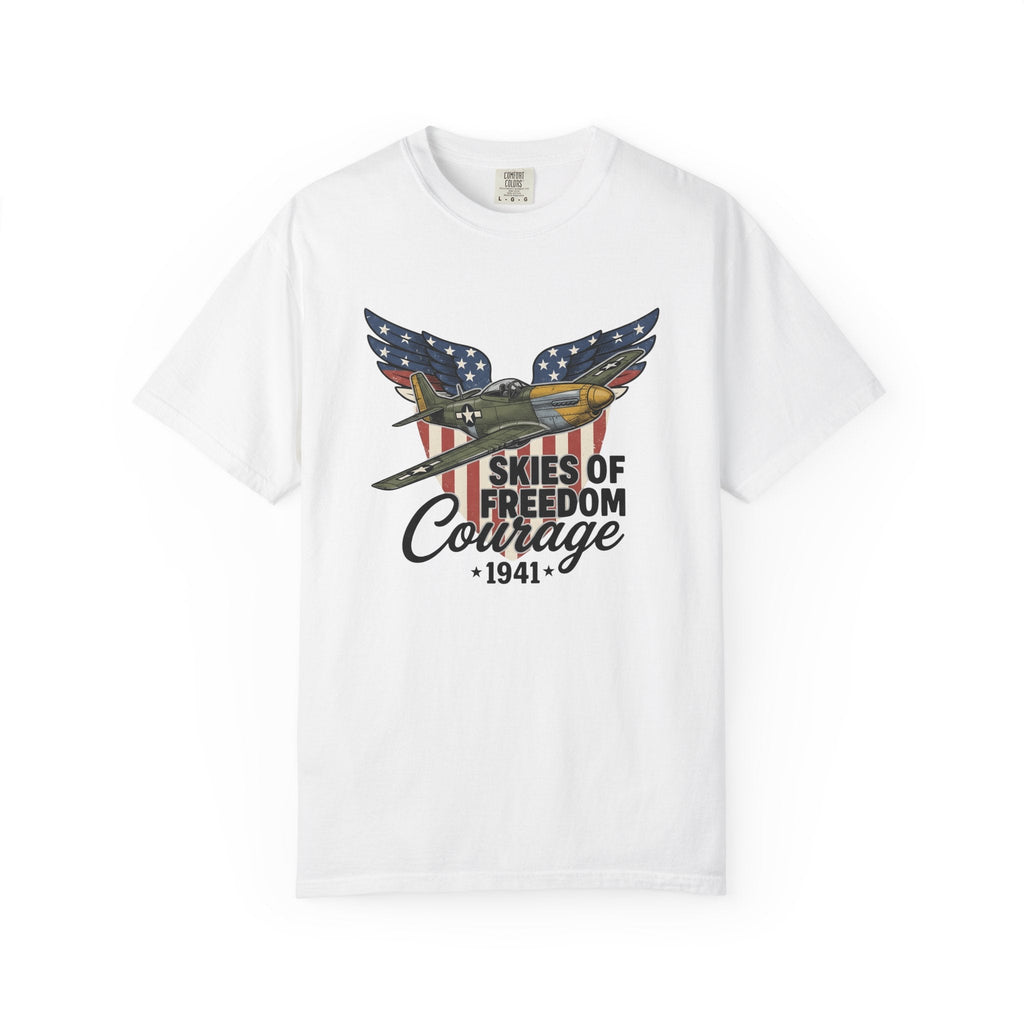 Fighter Plane Shirt America Military Unisex Gift Vintage product image 1