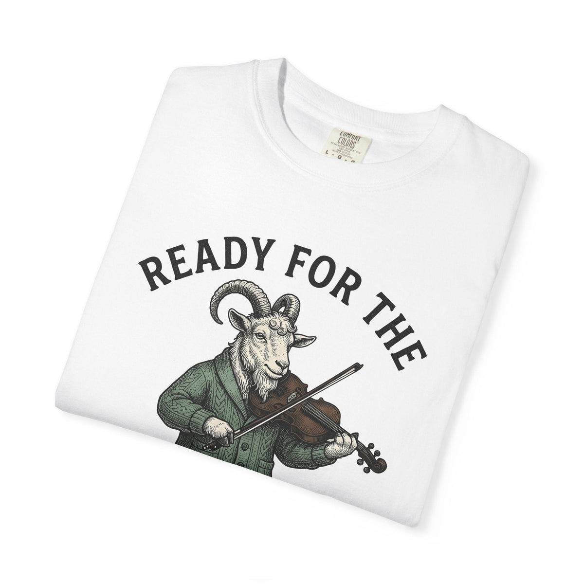 Goat Shirt St Patrick's Day Wildlife Unisex Gift Retro Tee product image 5
