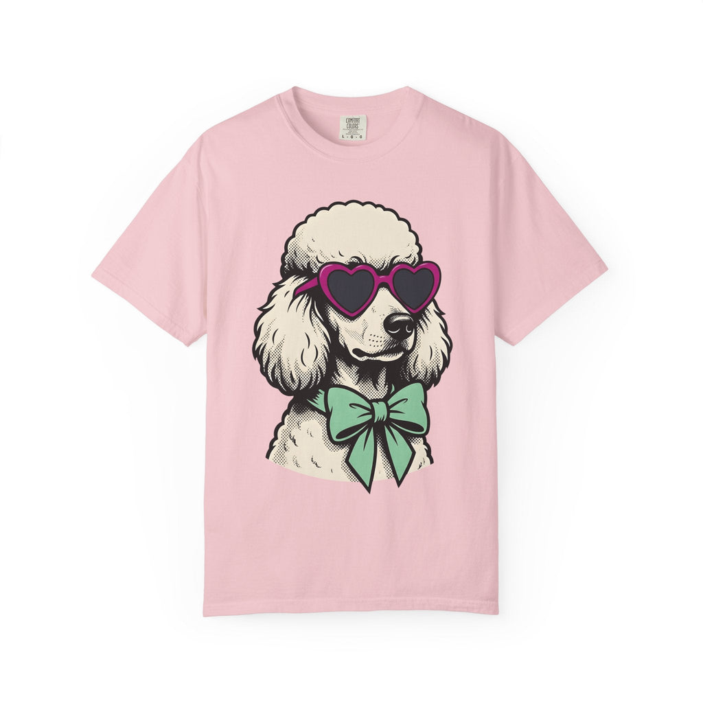 Poodle Dog Shirt Fashion Gift Women Cartoon Tee T-Shirt Fan product image 3