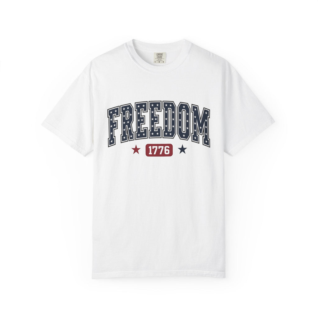 Star Pattern Text Shirt America Holiday Unisex Gift product image 1