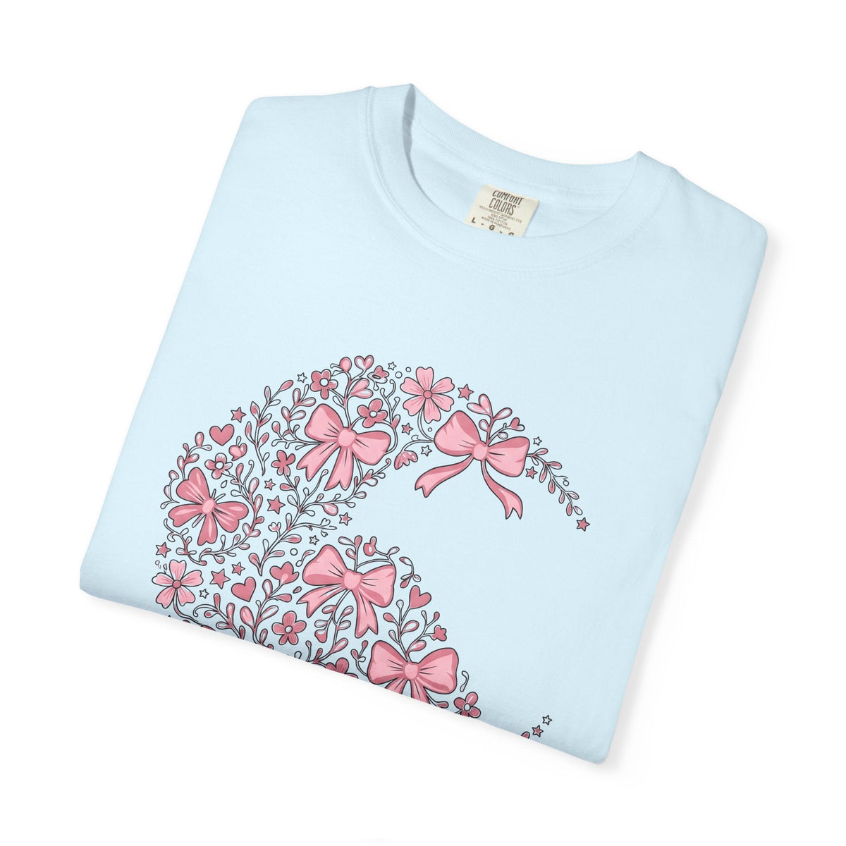 Blossom Bow Heart Shirt St. Valentine's Day Romance Unisex product image 8