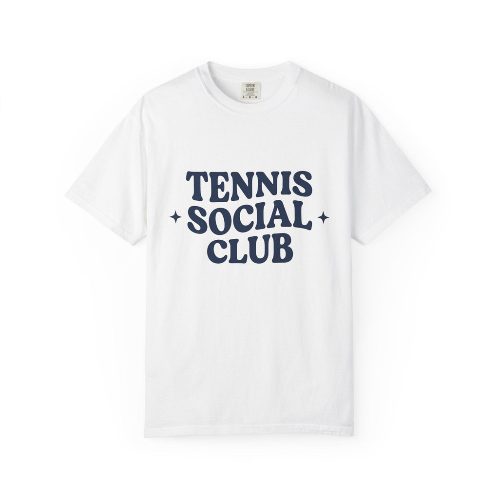 Old Text Design Shirt Tennis Squad Unisex Gift Distressed product image 1