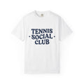 Old Text Design Shirt Tennis Squad Unisex Gift Distressed product image 1