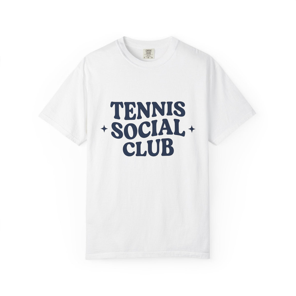 Old Text Design Shirt Tennis Squad Unisex Gift Distressed product image 1