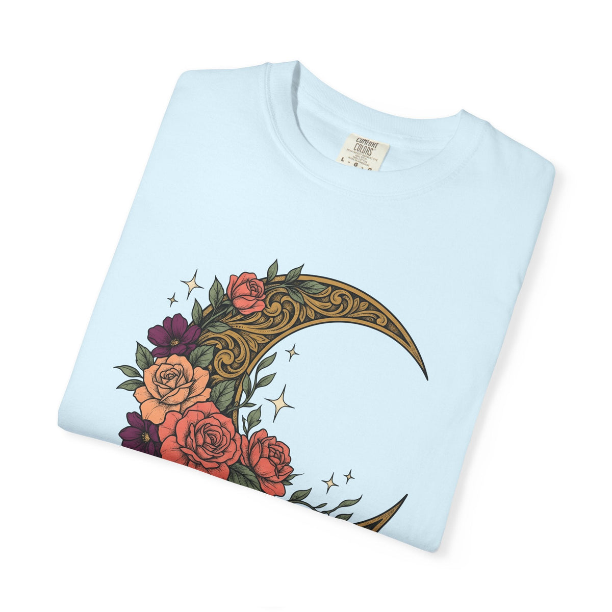 Crescent Flower Moon Shirt Cowgirl Stars Gift for Women product image 8