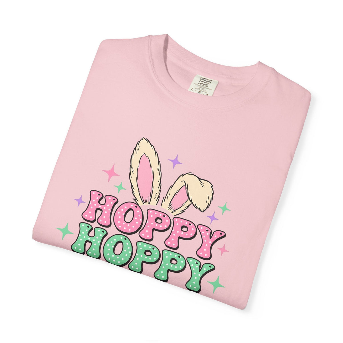 Bunny Ears Shirt Easter Animal Unisex Gift Pastel Tee product image 11