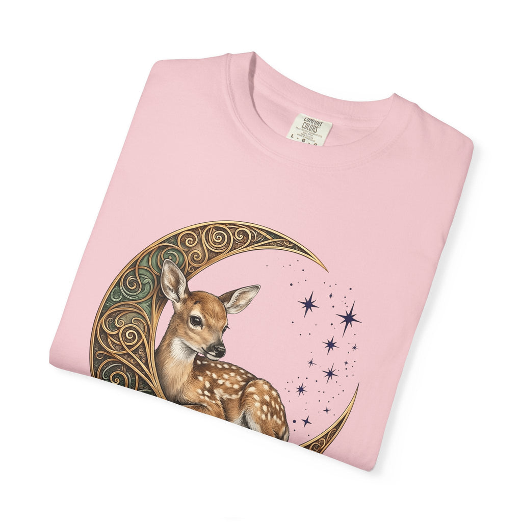 Deer Moon Shirt Animals Nature Unisex Gift Boho Tee product image 11