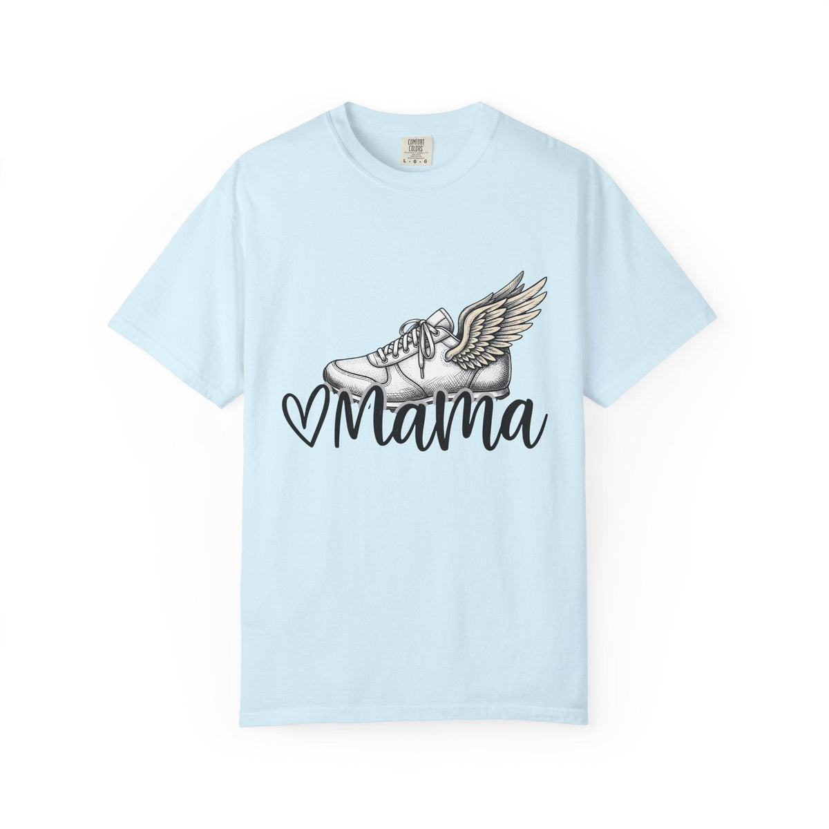 Winged Sneaker Shirt Moms Fitness Gift for Women Hand Drawn Tee Sneakers T-Shirt