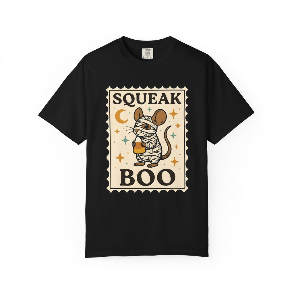 Mummy Mouse Charming T-Shirt – Cute Halloween Wildlife product image 4