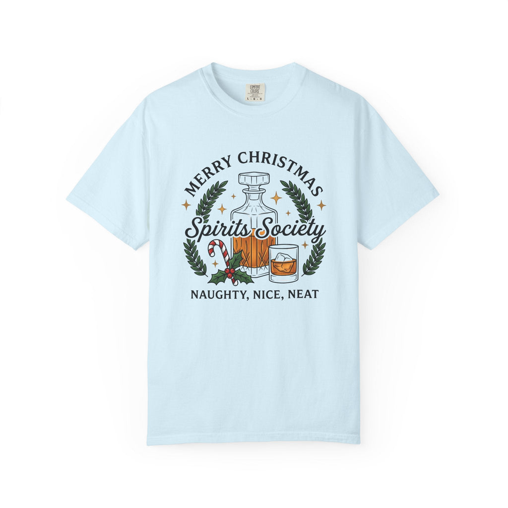 Bourbon Decanter Seasonal T-Shirt – Christmas Holiday Drink product image 2