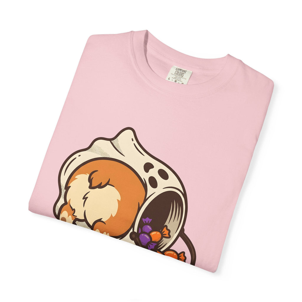 Corgi Dog Shirt Halloween Gift Women Cartoon Tee Puppy product image 12