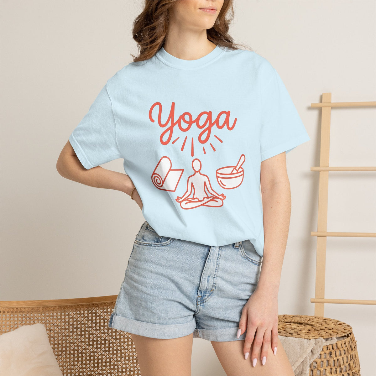 Meditative Pose Shirt Yoga Breathing Unisex Gift product image 9