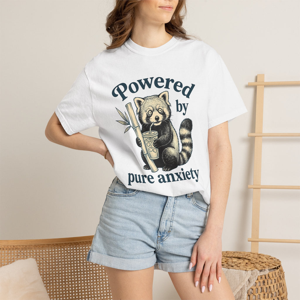 Red Panda Design Shirt Funny Wildlife Unisex Gift Retro Tee product image 6