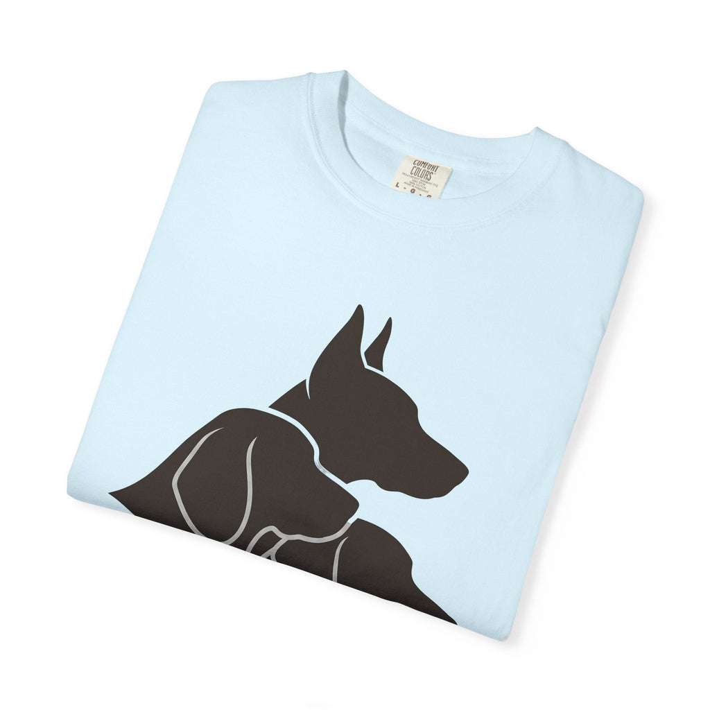 Puppy Silhouette Shirt Dog Creatures Gift Women Basic Tee product image 8