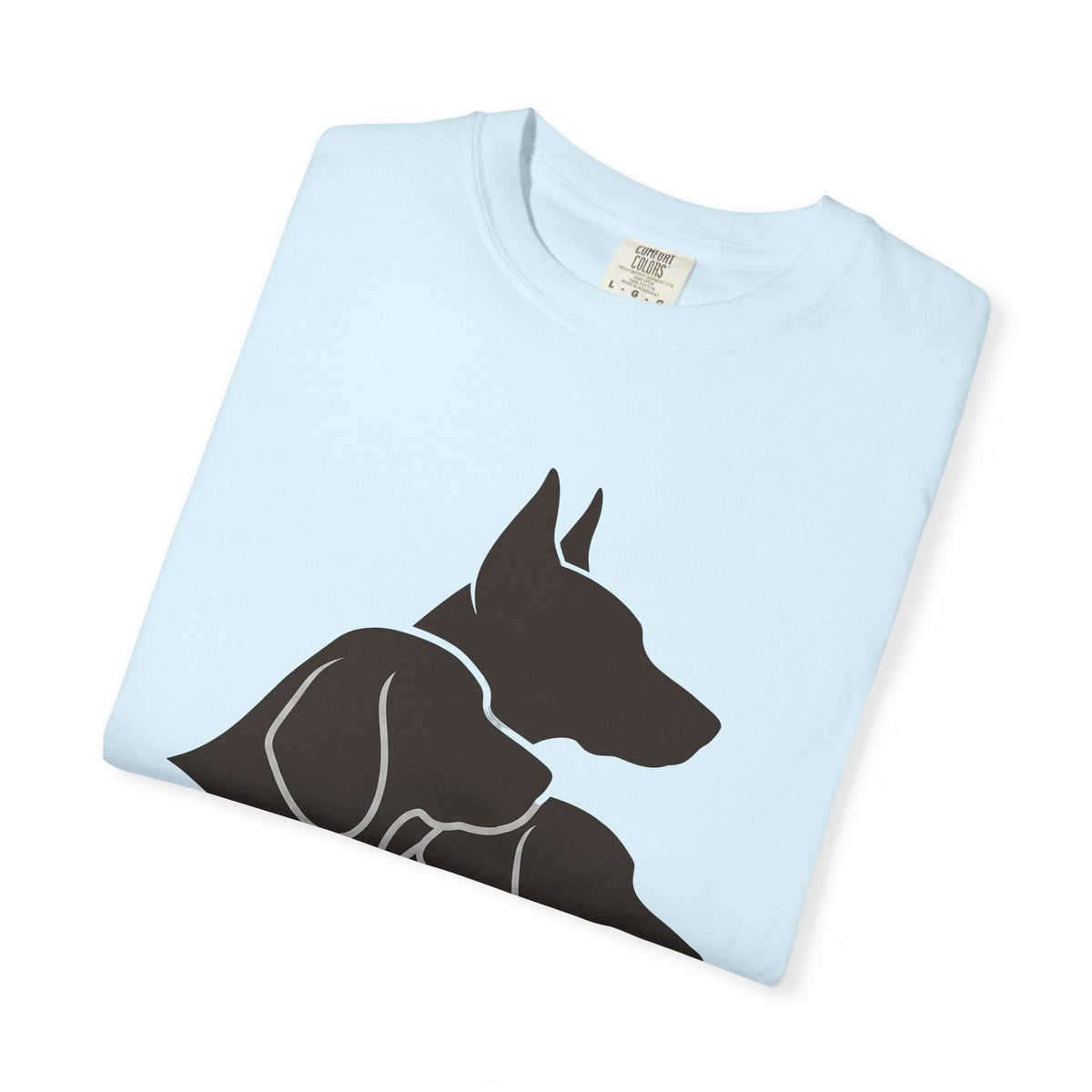 Puppy Silhouette Shirt Dog Creatures Gift Women Basic Tee product image 8