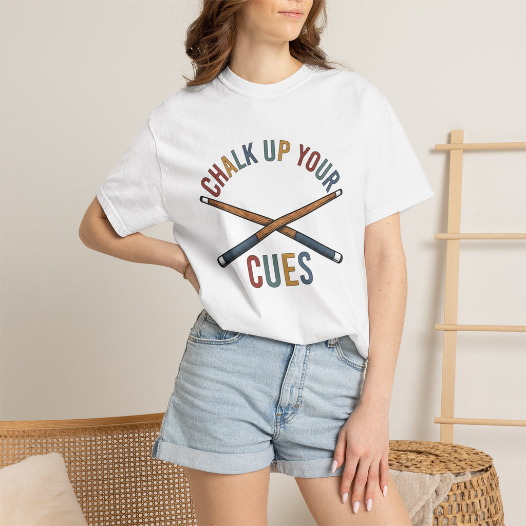 Pool Cues Shirt Billiards Game Unisex Gift Hand Drawn Tee product image 6