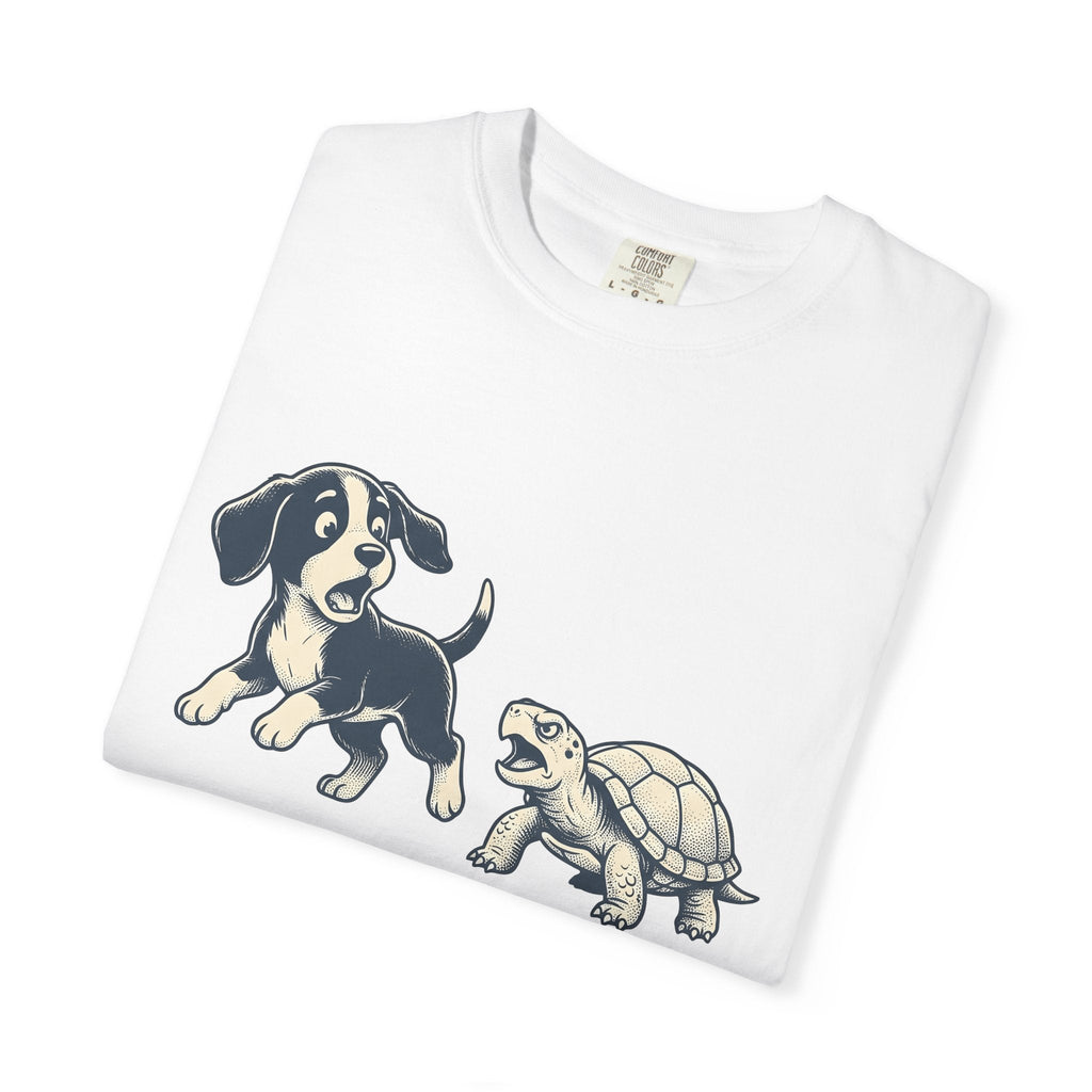 Dog Turtle Art Shirt Wildlife Unisex Gift Classic Tee product image 5