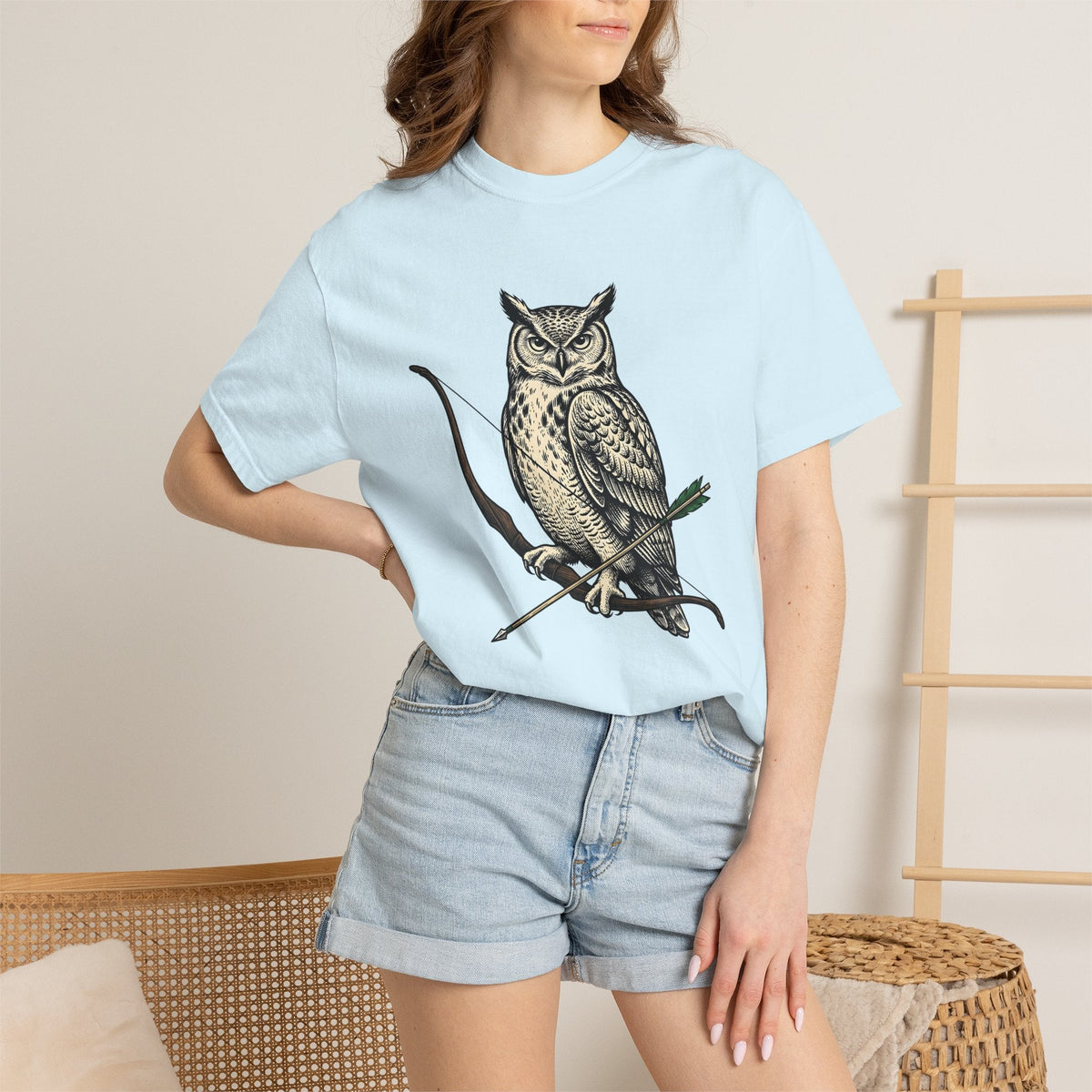Bird Bow Arrow Retro T-Shirt – Archery Wildlife Hunting product image 9