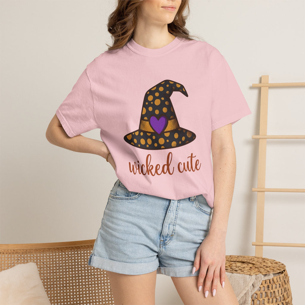 Witch Hat Shirt Halloween Enchantment Unisex Gift Playful Tee Pointy Hat T-Shirt