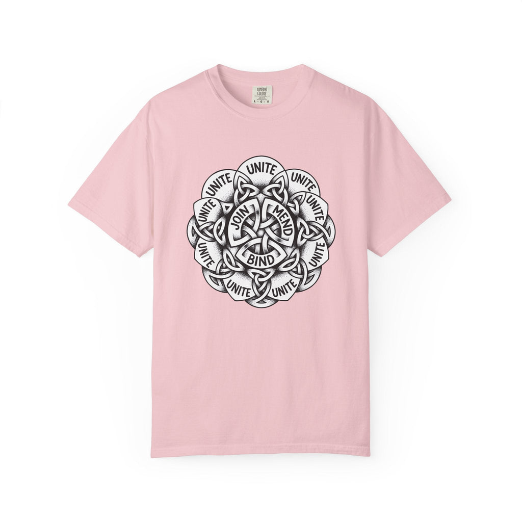 Knotwork Design Shirt Boho Chic Wellness Unisex Gift Body product image 3