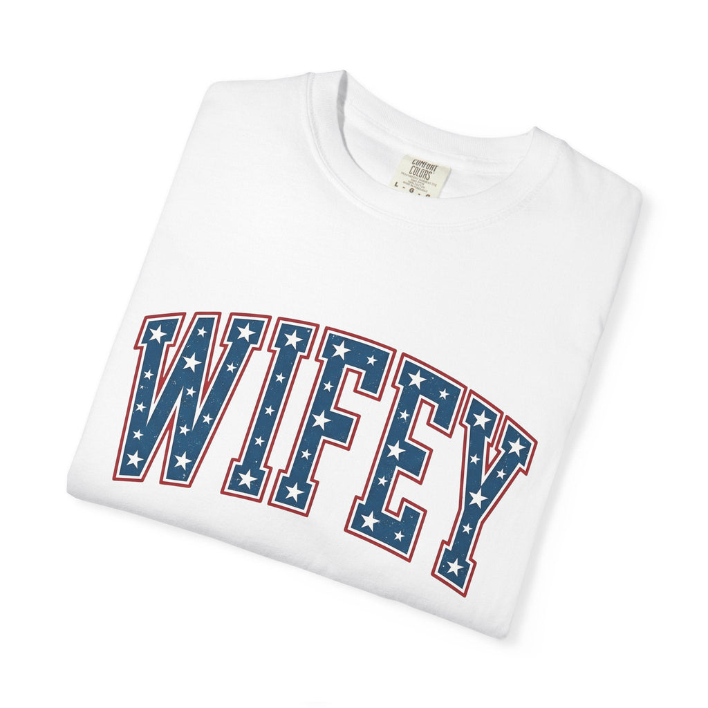 Star Pattern Text Shirt 4th Of July Wedding Gift for Women product image 5
