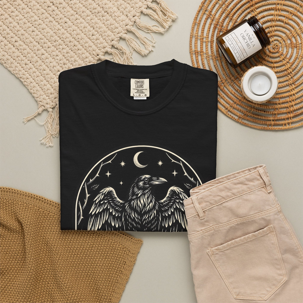 Blackbird Skull Shirt Gothic Esoteric Unisex Gift Creepy product image 16