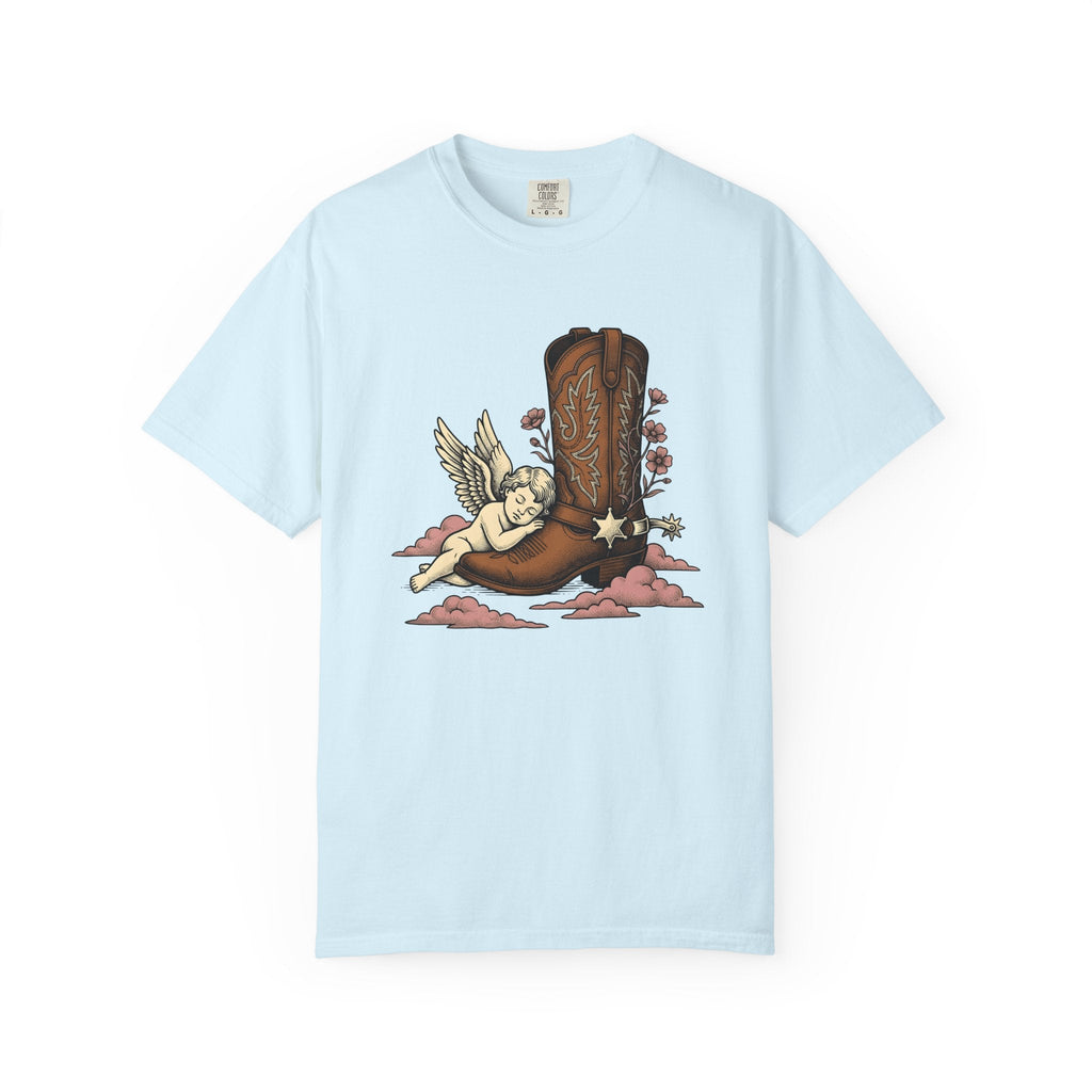 Cowboy Boot Cherub Shirt Valentine Western Unisex Gift product image 2