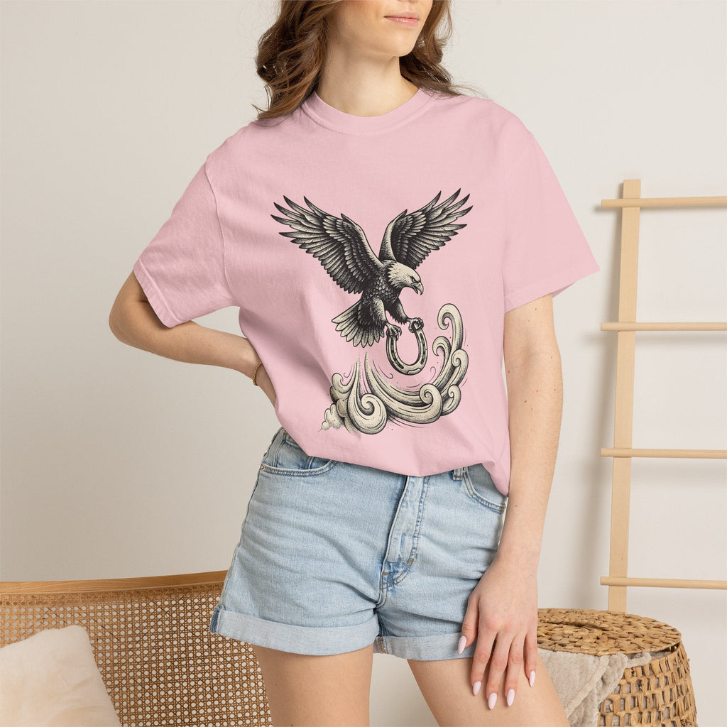 Eagle Horseshoe Shirt Cowgirl Western Gift for Women Tattoo product image 12